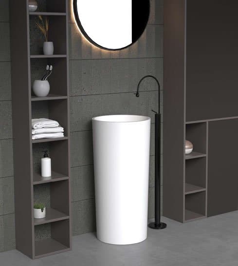 Solid surface material countertops