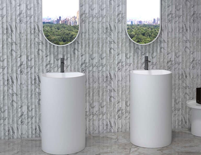 Solid surface material countertops